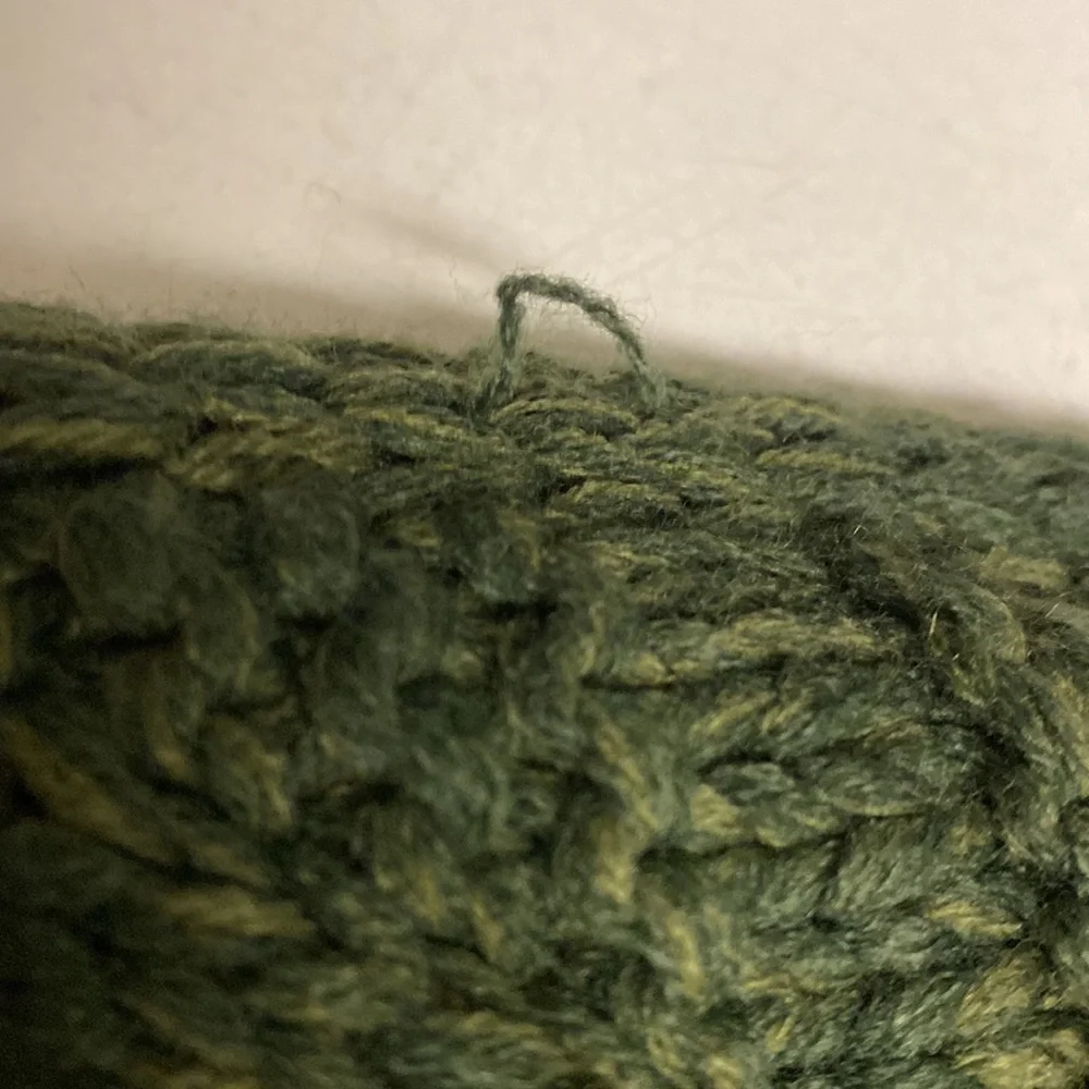 Aran Traditions Green Infinity Scarf Acrylic 72”